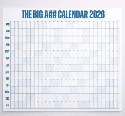 The Big A Calendar