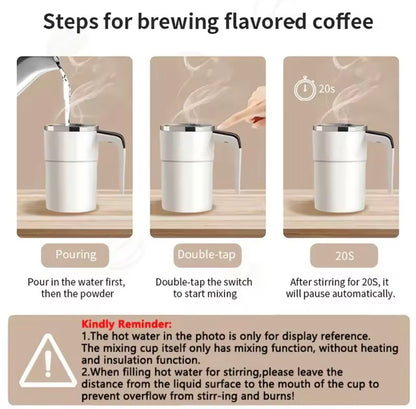 Self Mixing Coffee Mug