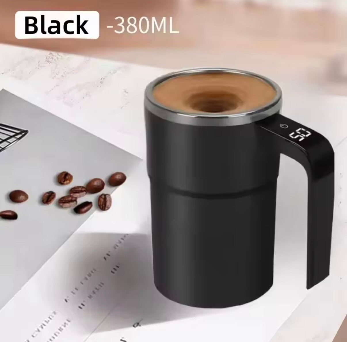 Self Mixing Coffee Mug