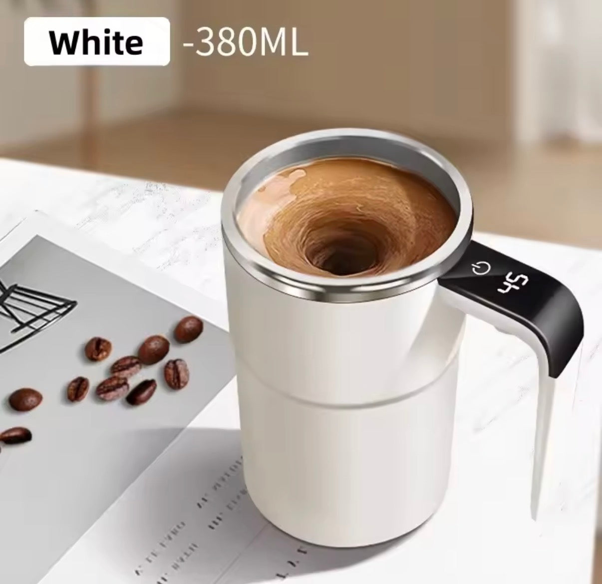 Self Mixing Coffee Mug