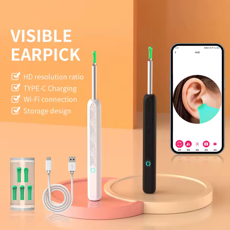 Visual Ear Cleaner with Camera