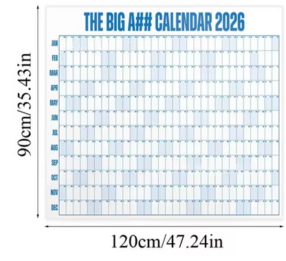 The Big A Calendar